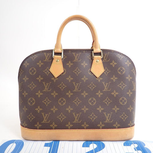 LOUIS VUITTON Alma PM Bag, Monogram Coated Leather Canvas