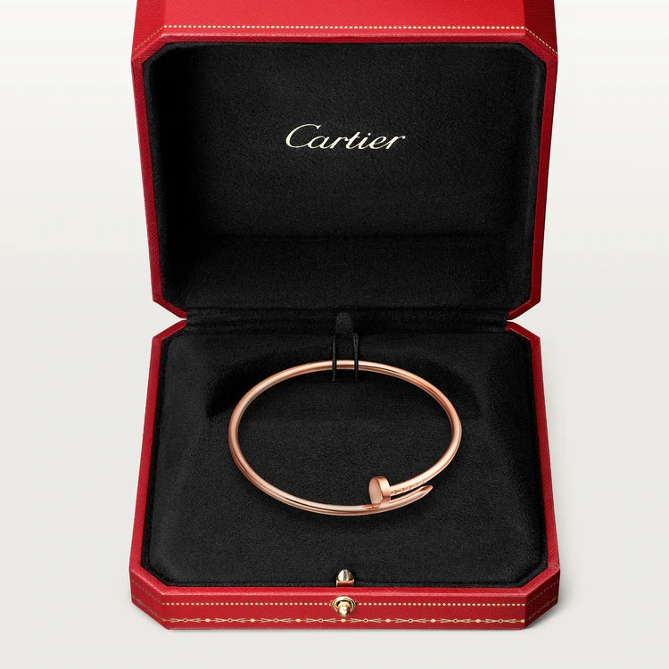 CartierJuste un Clou Non-paved Rose Gold Bracelet Small Model