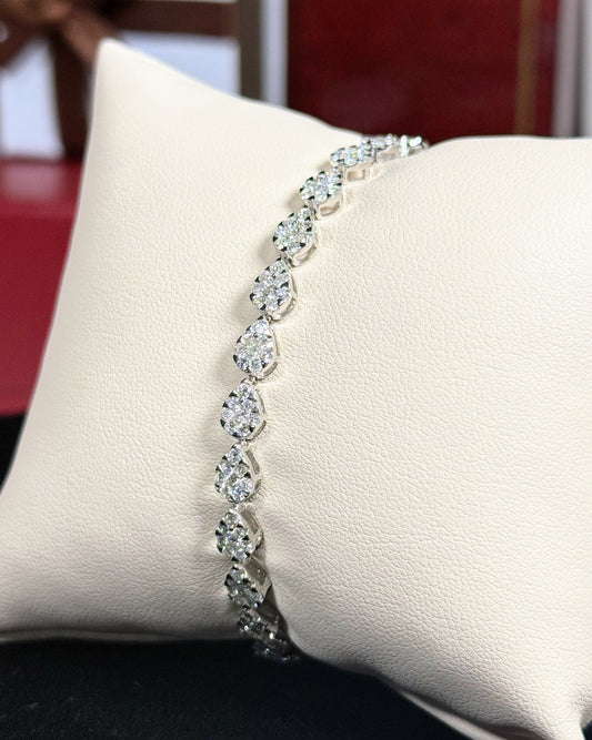 Raindrops Diamond Bracelet