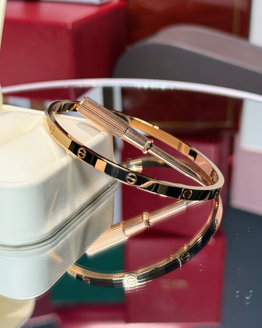 Cartier Love Bracelet Non-paved Rose Gold Small Model