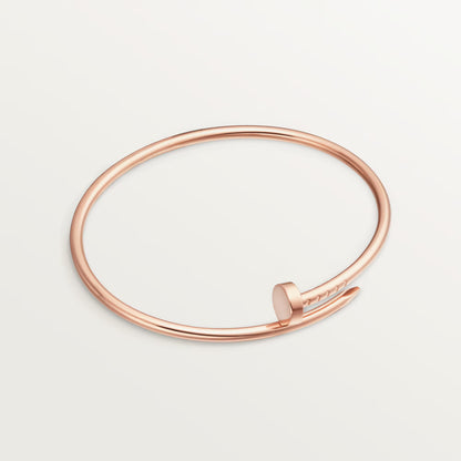 CartierJuste un Clou Non-paved Rose Gold Bracelet Small Model